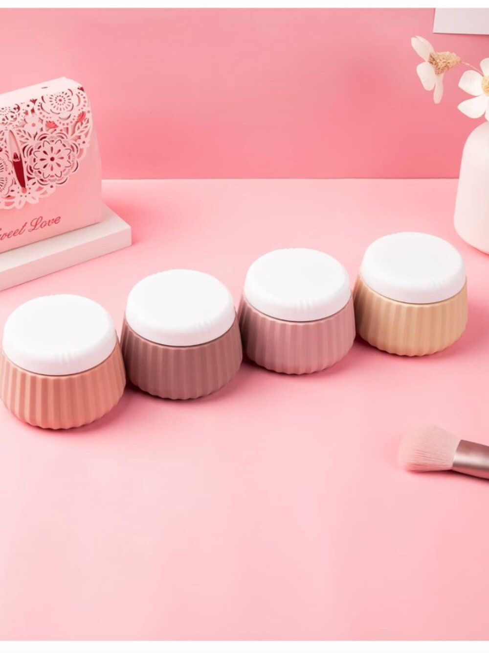 3 Travel Containers for Toiletries 4 Pack, TSA Approved Travel Size Toiletries